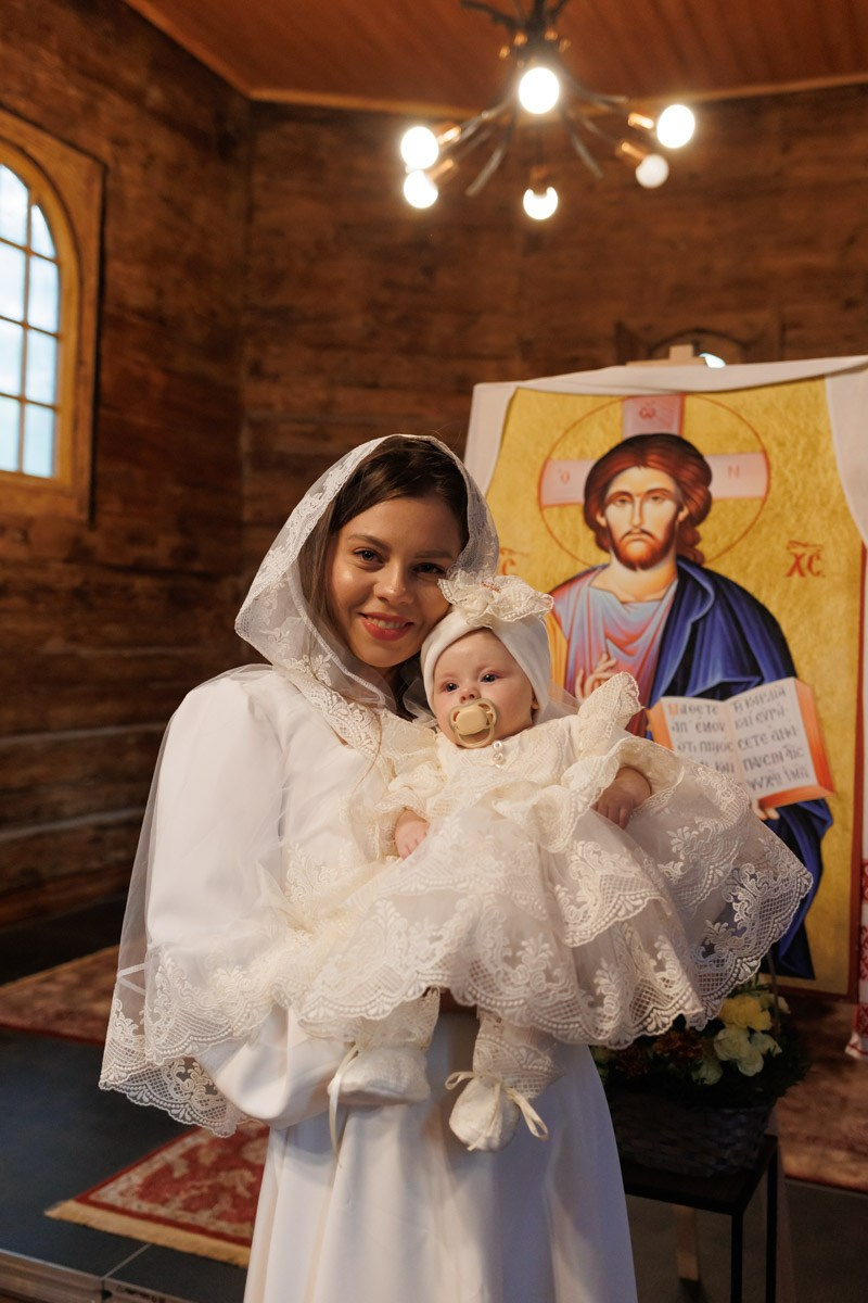 Хрещення Кароліни. Семейный фотограф Вроцлав Анна Цуканова