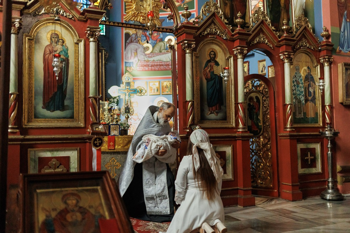 Хрещення Марка. Сімейний фотограф Вроцлав - Анна Цуканова