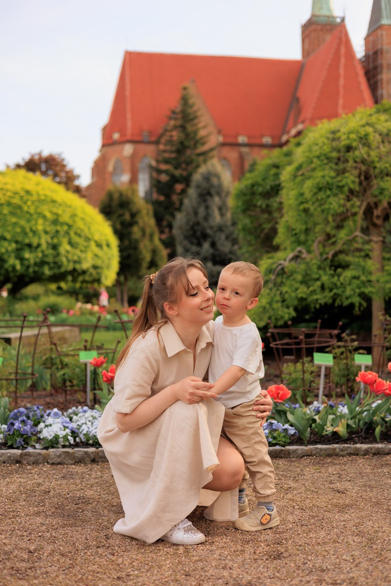 Фотосесія в Ботанічному саду. Сімейний фотограф Вроцлав - Анна Цуканова