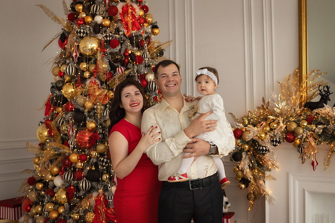 Сімейні зйомки в студії. Сімейний фотограф Вроцлав - Анна Цуканова