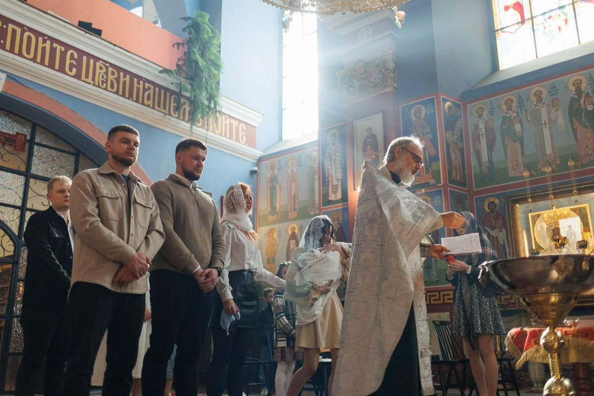 Хрещення Марка. Сімейний фотограф Вроцлав - Анна Цуканова
