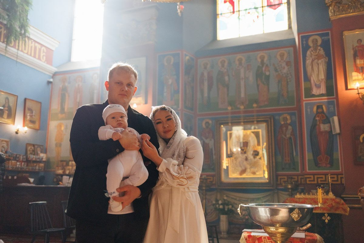 Хрещення Марка. Сімейний фотограф Вроцлав - Анна Цуканова
