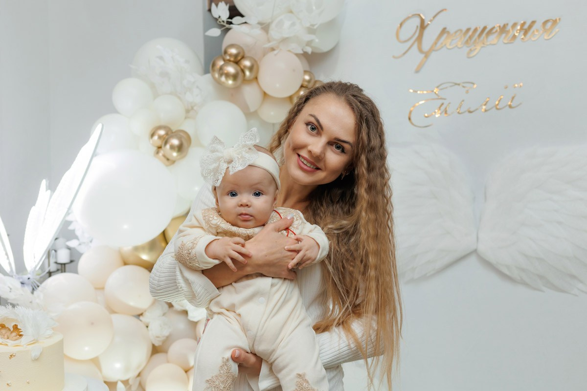 Фотосесія хрещення Емілії. Семейный фотограф Вроцлав Анна Цуканова