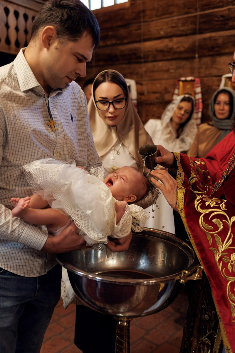 Хрещення Кароліни. Семейный фотограф Вроцлав Анна Цуканова