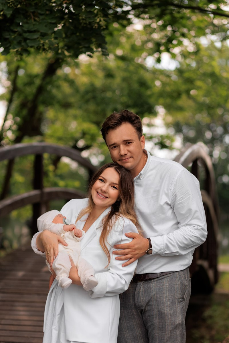 Хрещення Лео. Сімейний фотограф Вроцлав - Анна Цуканова
