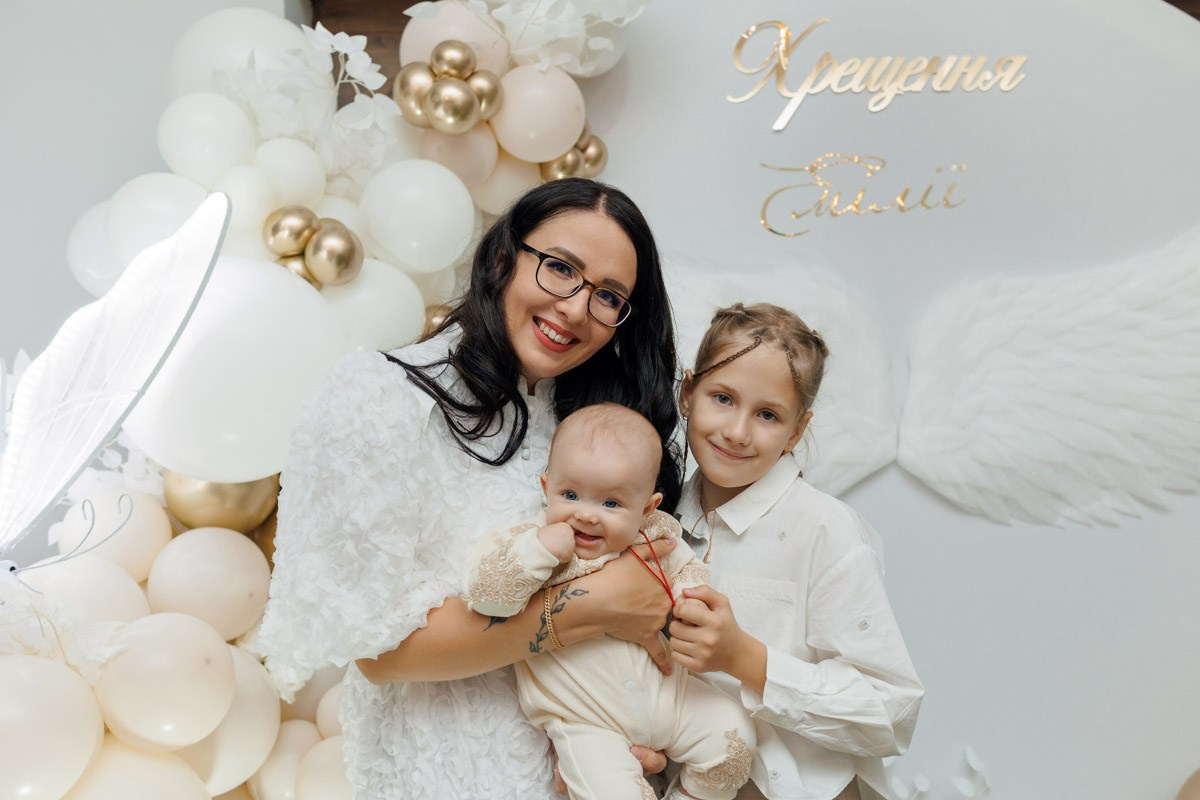 Фотосесія хрещення Емілії. Семейный фотограф Вроцлав Анна Цуканова