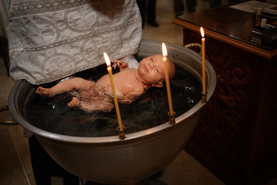 Хрещення. Сімейний фотограф Вроцлав - Анна Цуканова