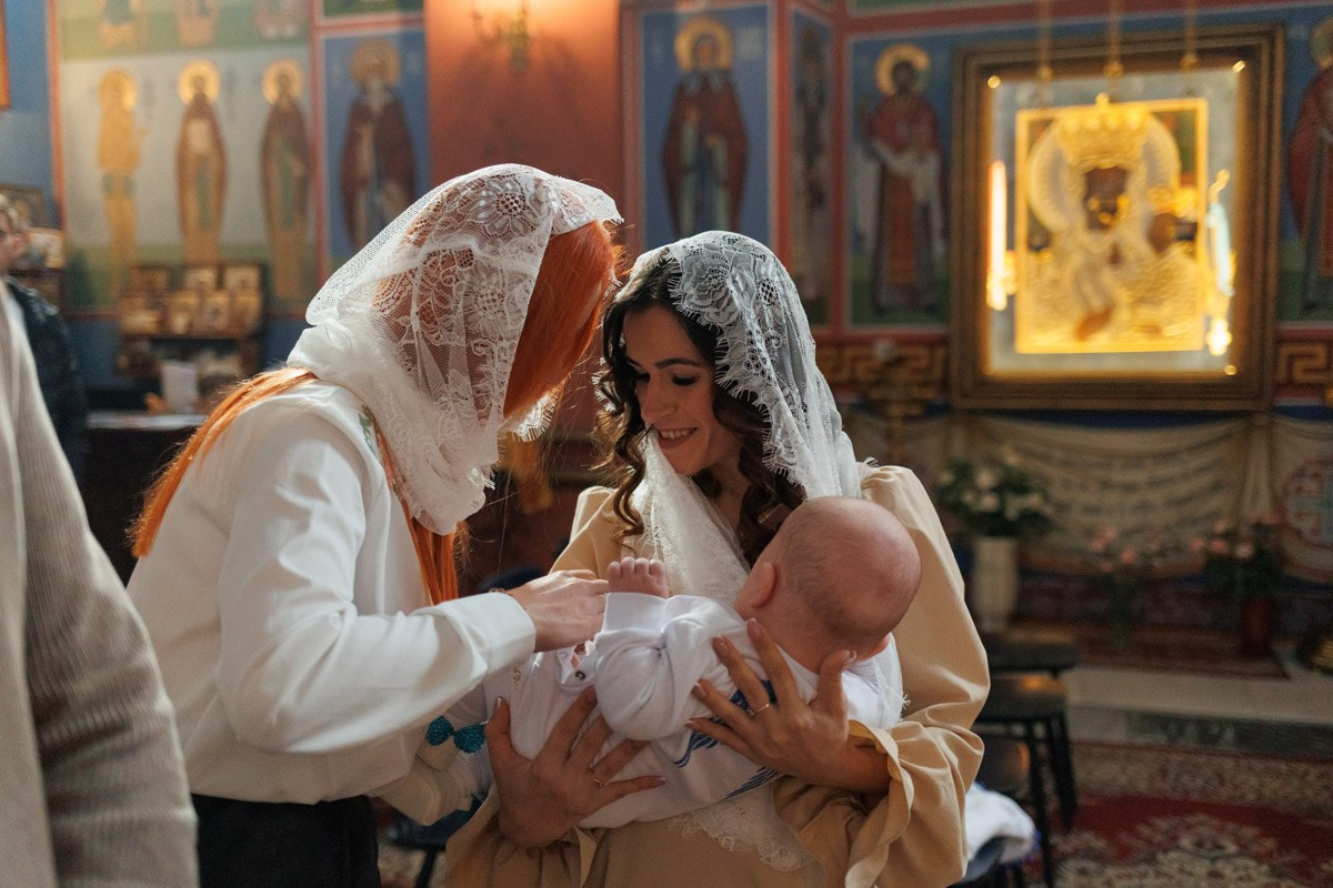 Хрещення Марка. Сімейний фотограф Вроцлав - Анна Цуканова