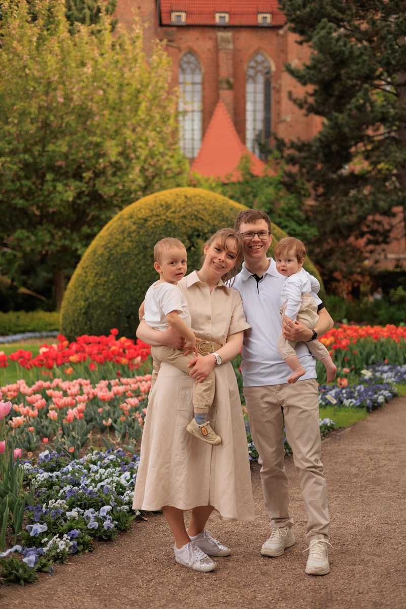 Фотосесія в Ботанічному саду. Сімейний фотограф Вроцлав - Анна Цуканова
