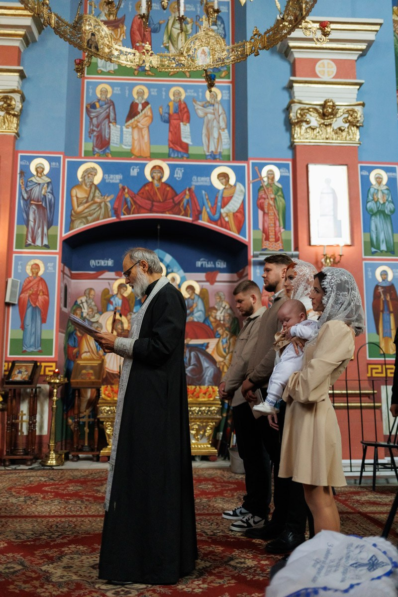 Хрещення Марка. Сімейний фотограф Вроцлав - Анна Цуканова