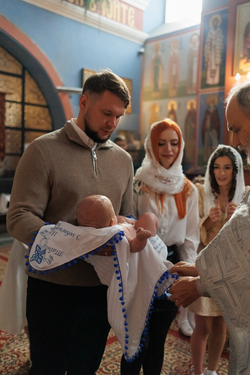 Хрещення Марка. Сімейний фотограф Вроцлав - Анна Цуканова