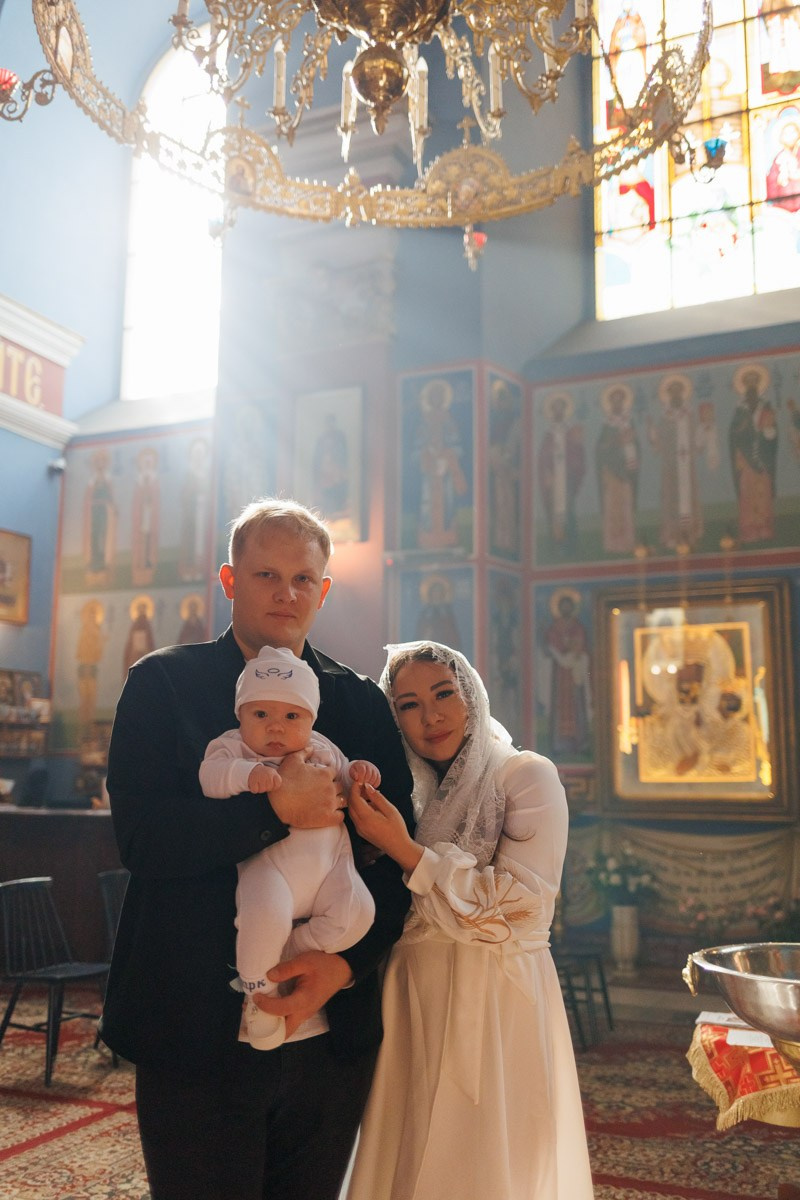 Хрещення Марка. Сімейний фотограф Вроцлав - Анна Цуканова