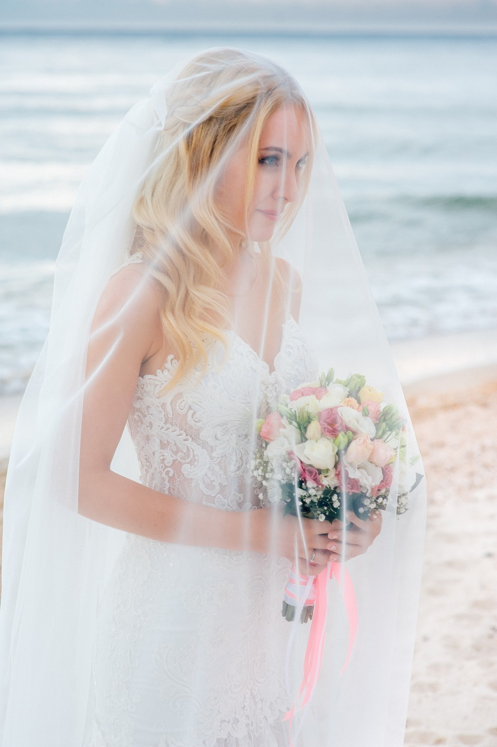 Wedding on the beach. Elegant Wedding Photography