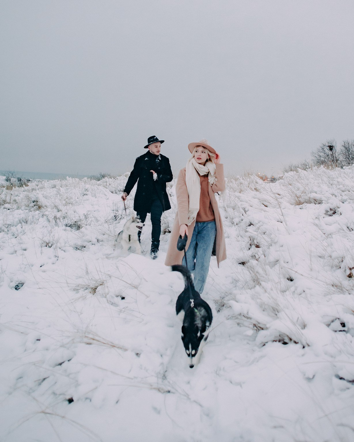 They loved dogs. Elegant Wedding Photography