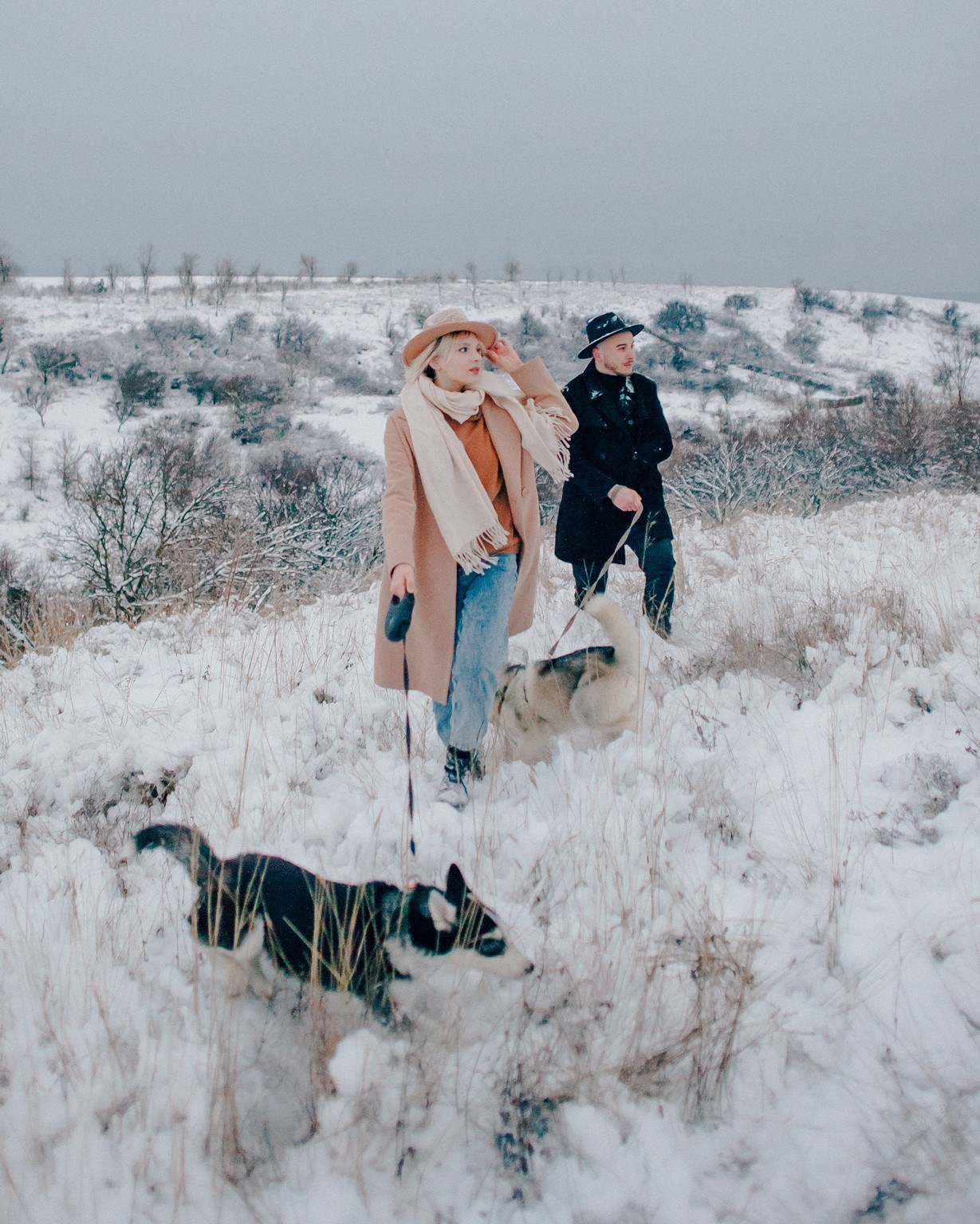 They loved dogs. Elegant Wedding Photography