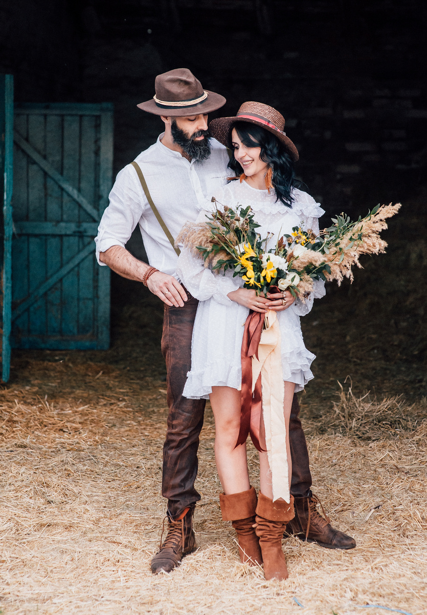 Country Love. Elegant Wedding Photography