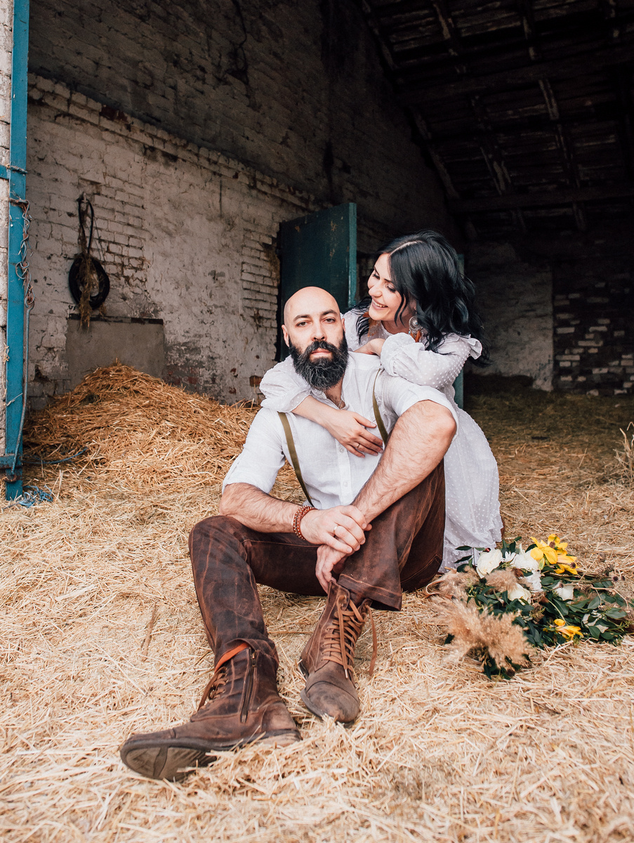 Country Love. Elegant Wedding Photography