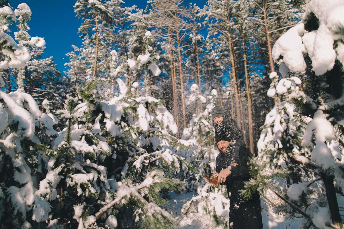 Андрей + Ира = Алина + Кирюша. Зима. Свадебный фотограф в Германии