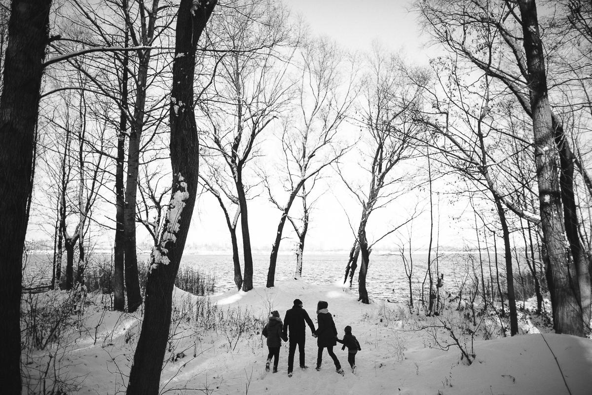 Андрей + Ира = Алина + Кирюша. Зима. Свадебный фотограф в Германии