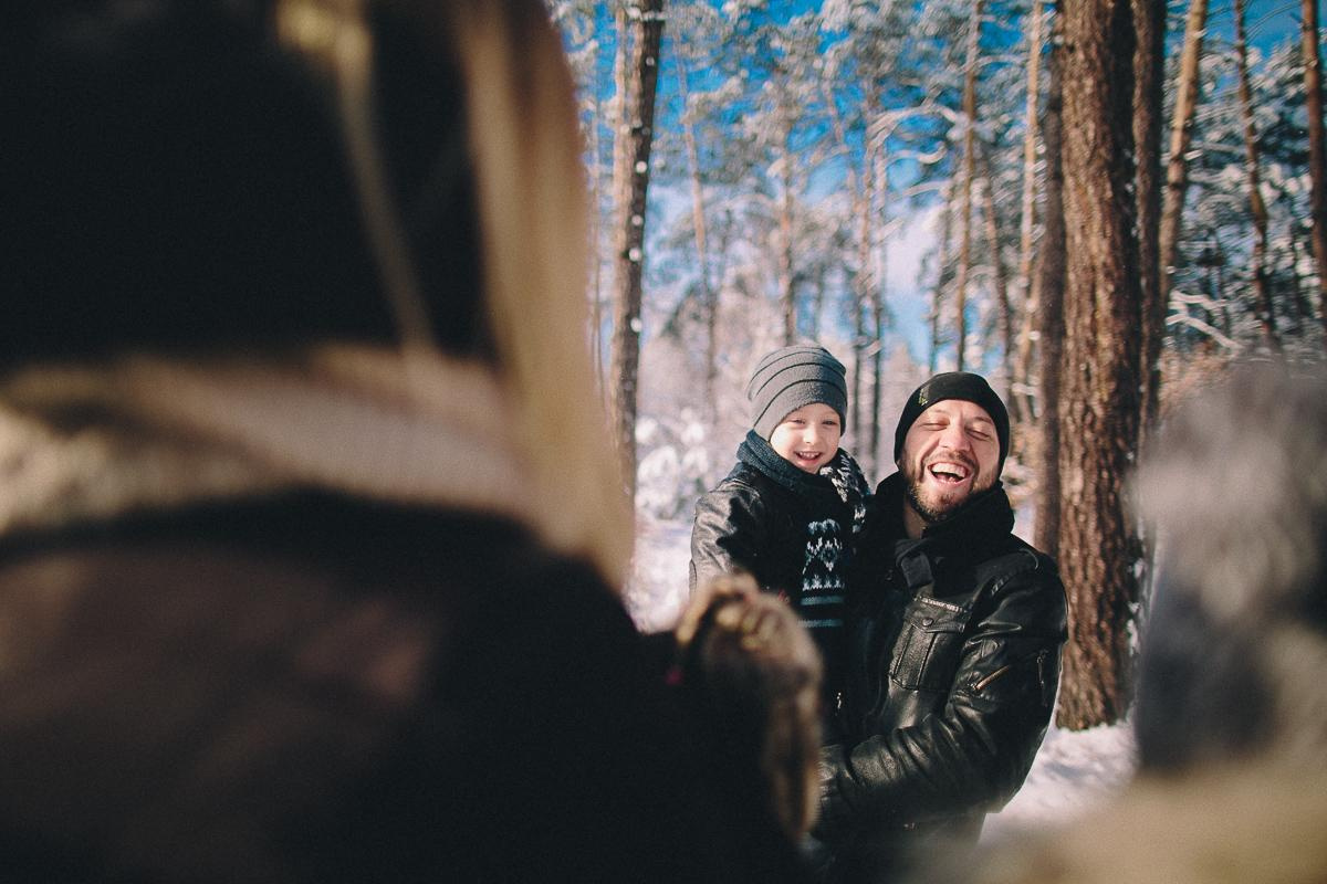 Андрей + Ира = Алина + Кирюша. Зима. Свадебный фотограф в Германии