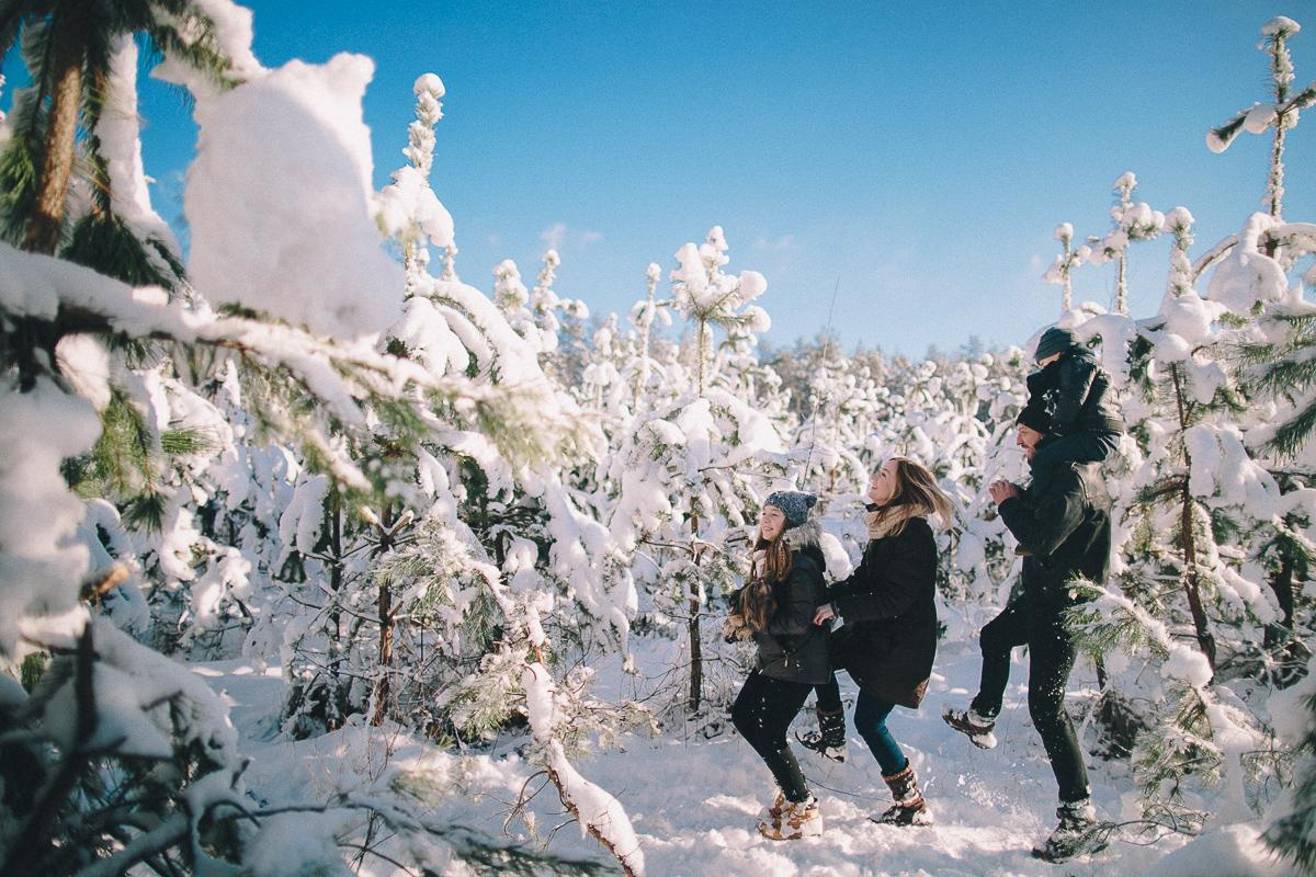 Андрей + Ира = Алина + Кирюша. Зима. Свадебный фотограф в Германии