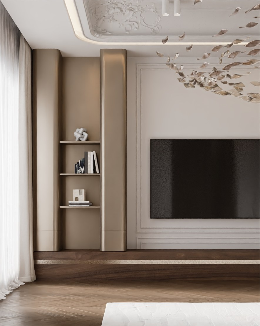 ЖК САДОВЫЕ КВАРТАЛЫ 140 м². Студия Интерьерного Дизайна Artis Interiors