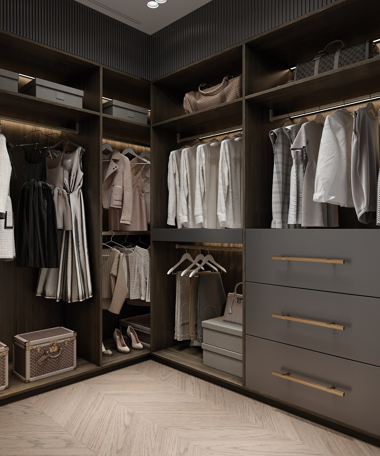 ЖК САДОВЫЕ КВАРТАЛЫ 140 м². Студия Интерьерного Дизайна Artis Interiors