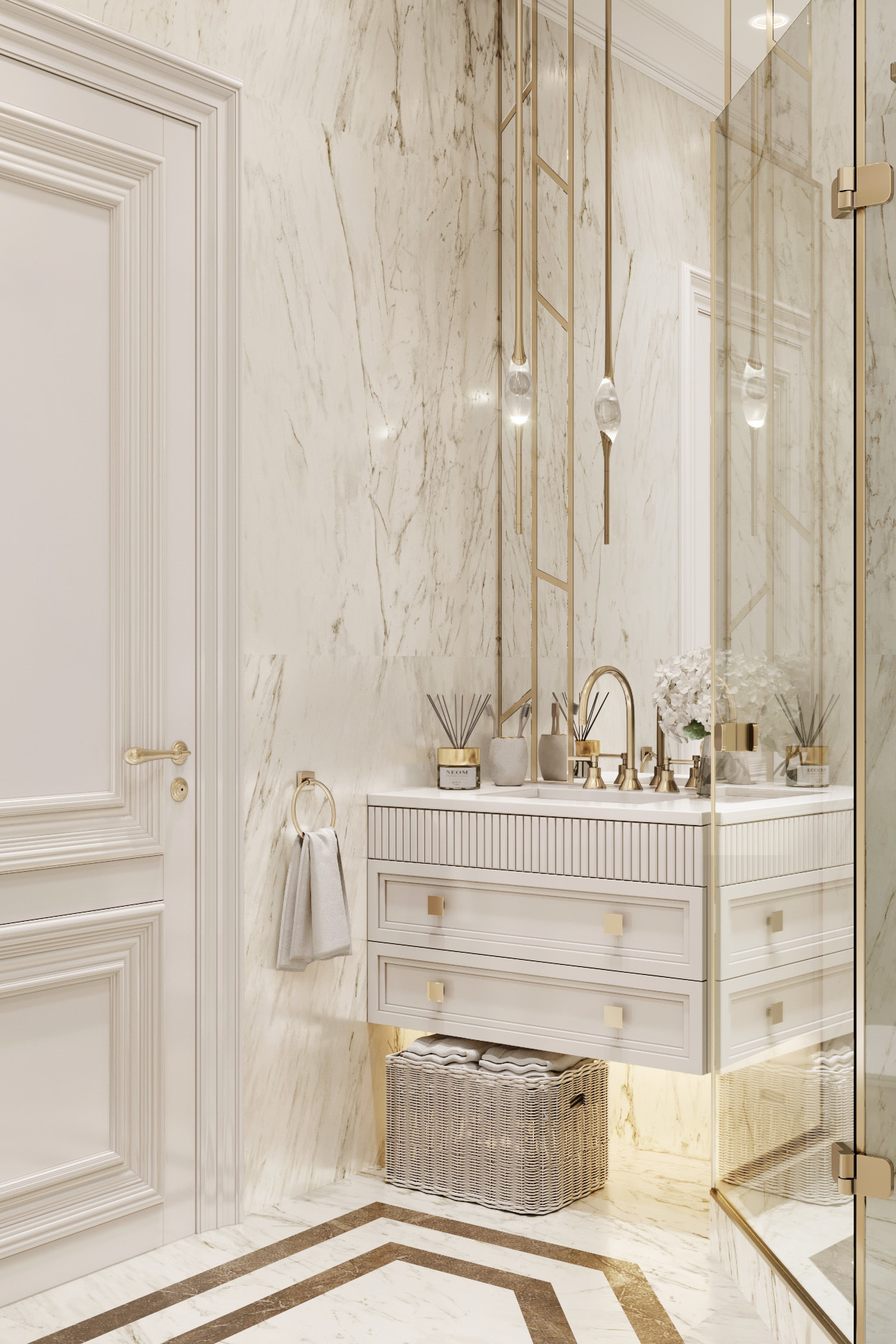 ЖК Хорошевский 112 м². Студия Интерьерного Дизайна Artis Interiors