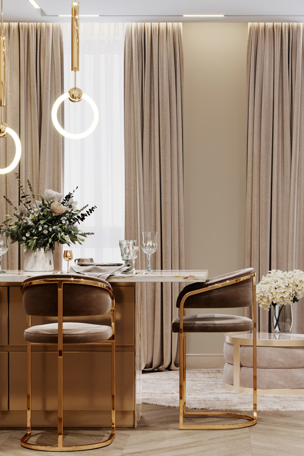 ЖК ХОРОШЕВСКИЙ 47 м². Студия Интерьерного Дизайна Artis Interiors