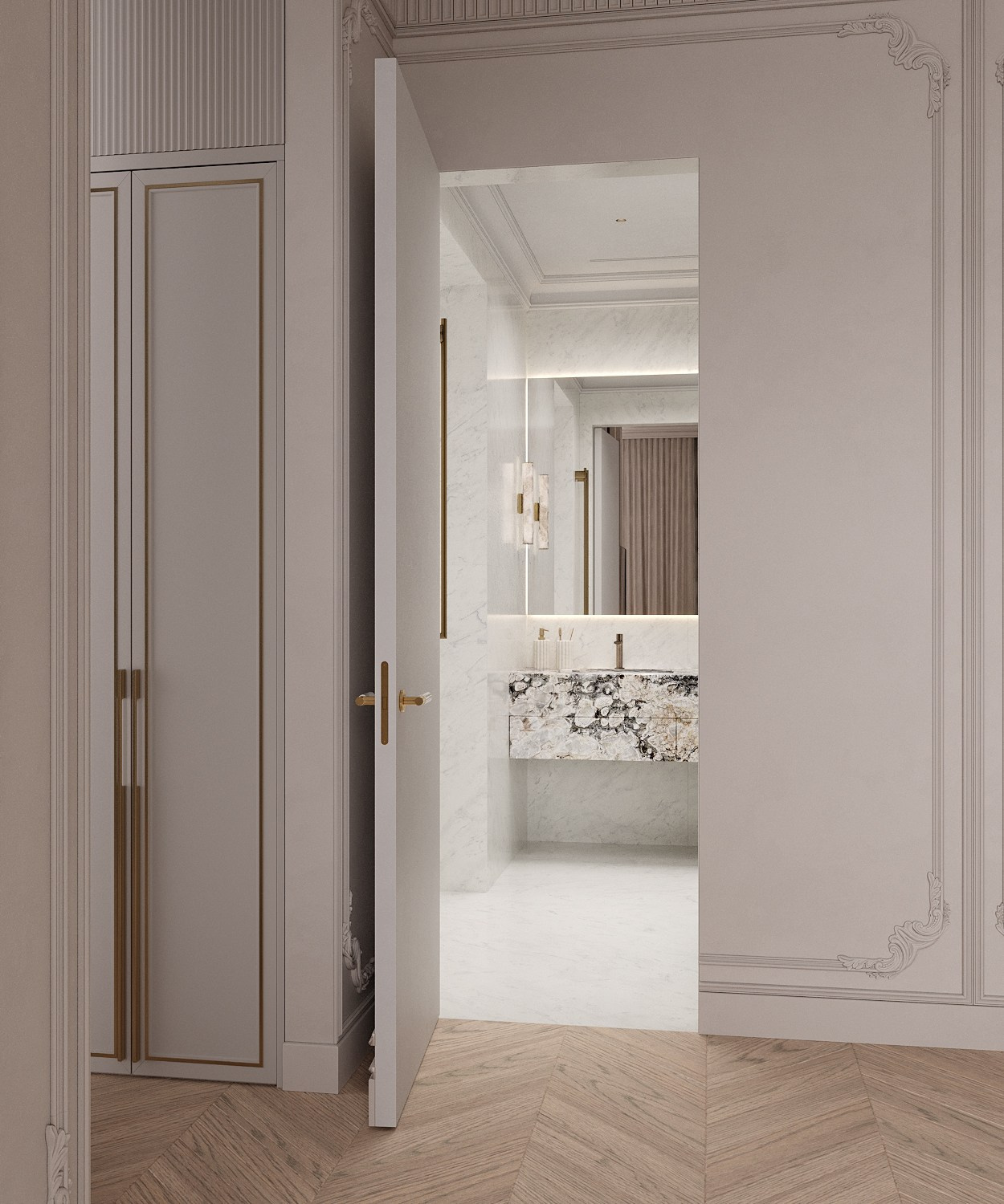 ЖК САДОВЫЕ КВАРТАЛЫ 140 м². Студия Интерьерного Дизайна Artis Interiors