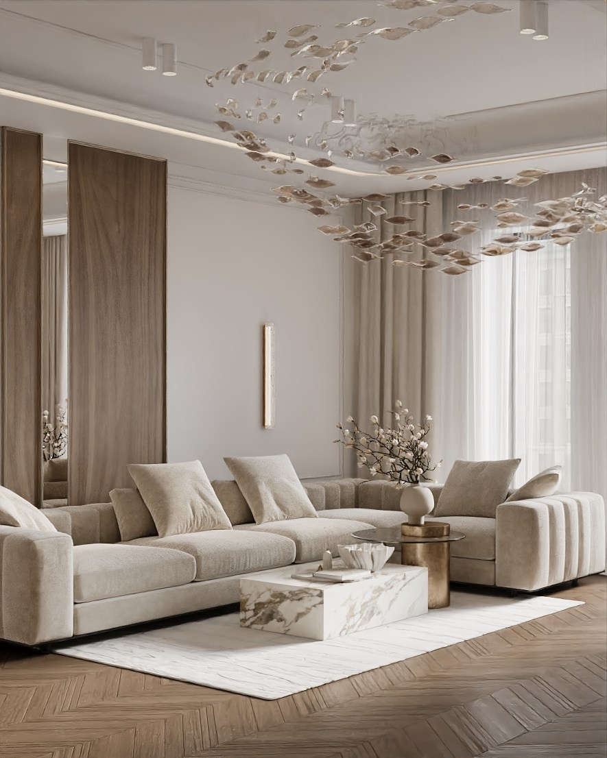 ЖК САДОВЫЕ КВАРТАЛЫ 140 м². Студия Интерьерного Дизайна Artis Interiors