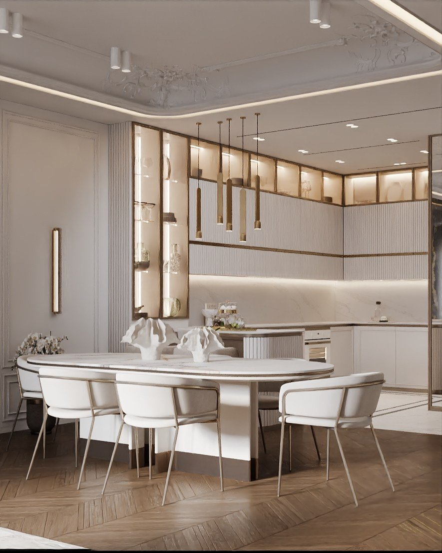 ЖК САДОВЫЕ КВАРТАЛЫ 140 м². Студия Интерьерного Дизайна Artis Interiors