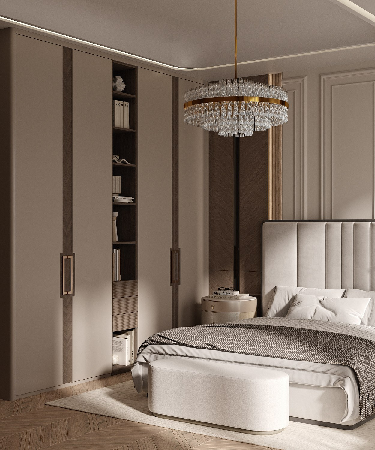 ЖК САДОВЫЕ КВАРТАЛЫ 140 м². Студия Интерьерного Дизайна Artis Interiors