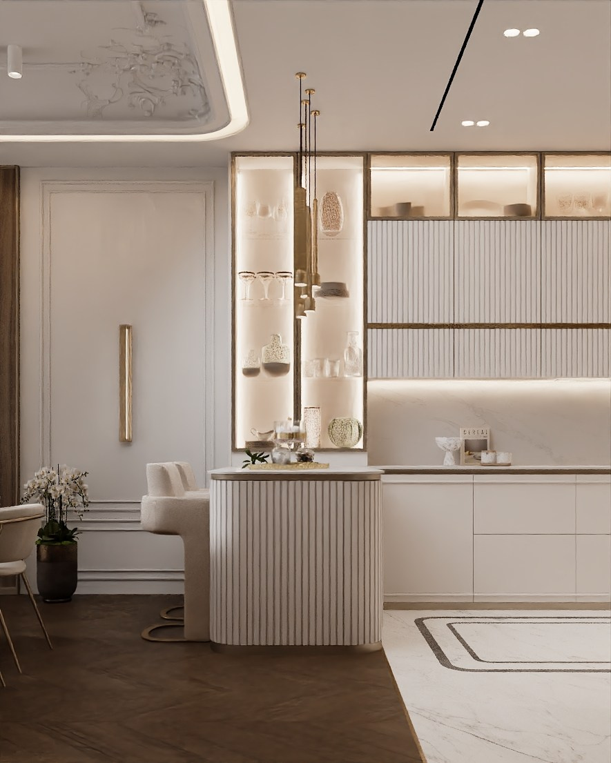 ЖК САДОВЫЕ КВАРТАЛЫ 140 м². Студия Интерьерного Дизайна Artis Interiors