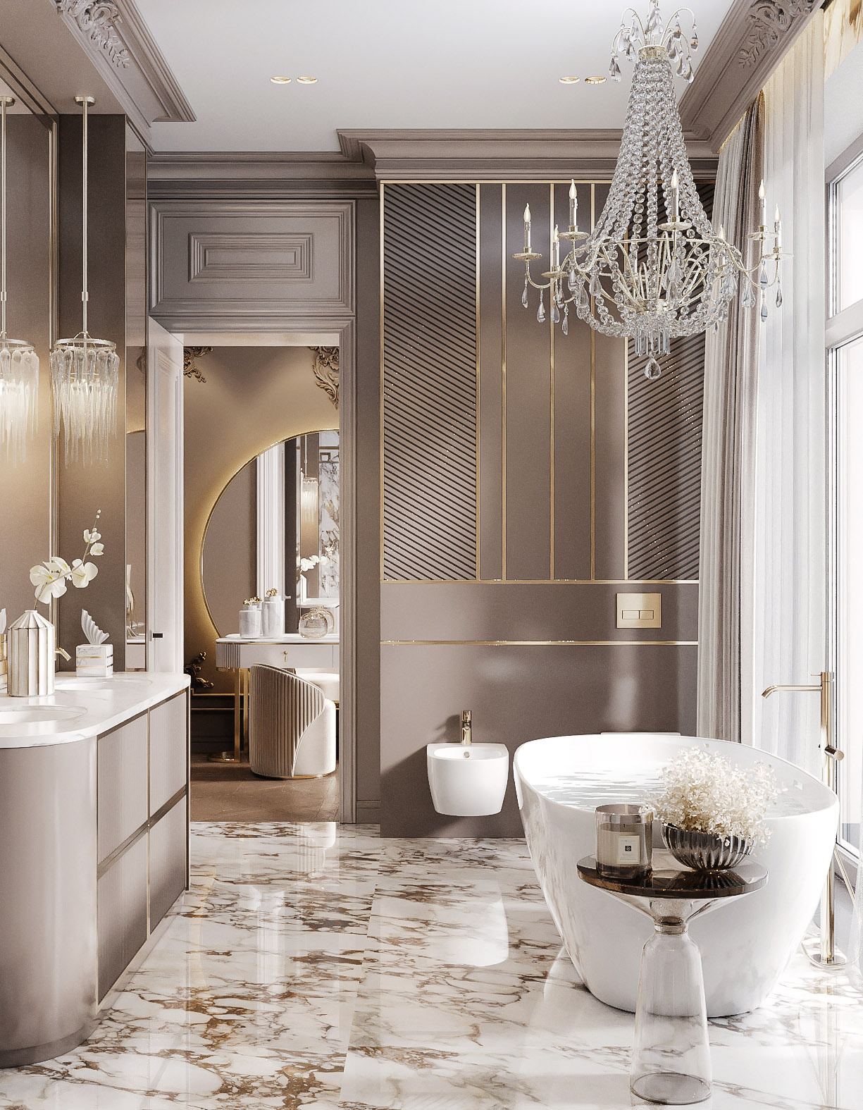 РУБЛЁВКА 500 м². Студия Интерьерного Дизайна Artis Interiors