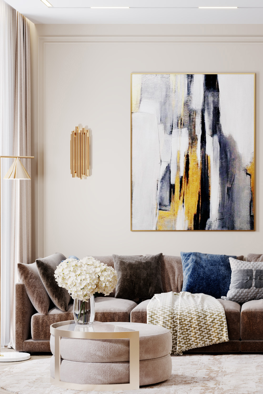 ЖК ХОРОШЕВСКИЙ 47 м². Студия Интерьерного Дизайна Artis Interiors