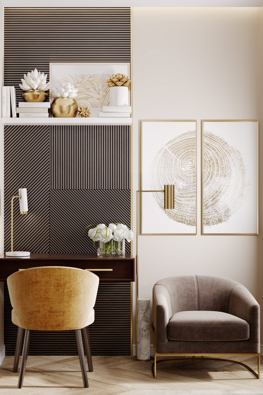 ЖК ХОРОШЕВСКИЙ 47 м². Студия Интерьерного Дизайна Artis Interiors