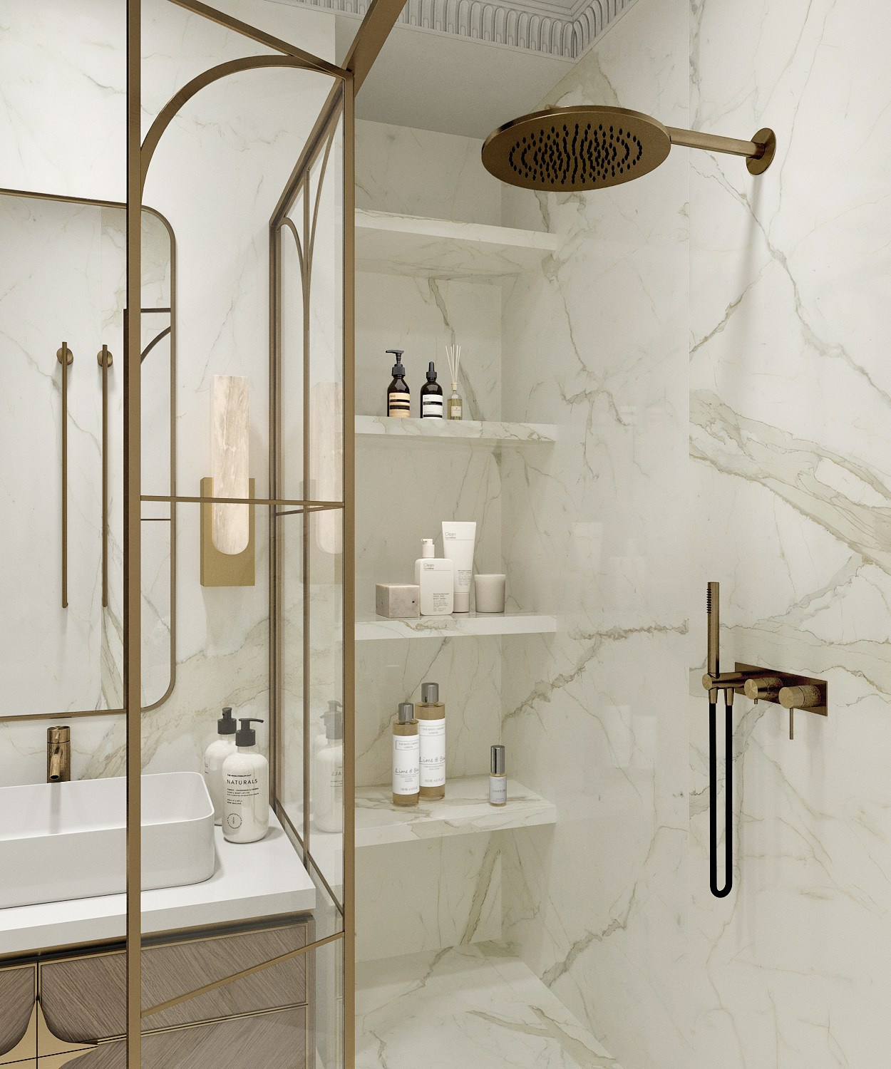 ЖК САДОВЫЕ КВАРТАЛЫ 140 м². Студия Интерьерного Дизайна Artis Interiors