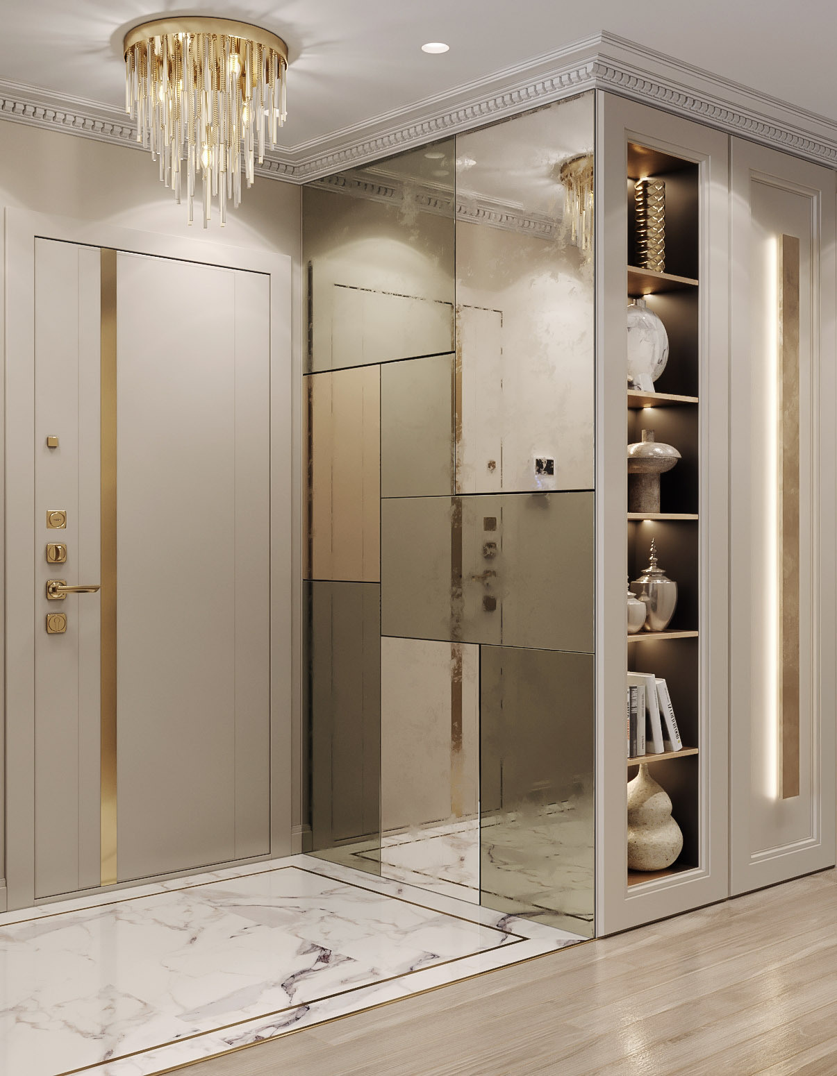 ЖК ЦАРСКАЯ ПЛОЩАДЬ 87 м². Студия Интерьерного Дизайна Artis Interiors