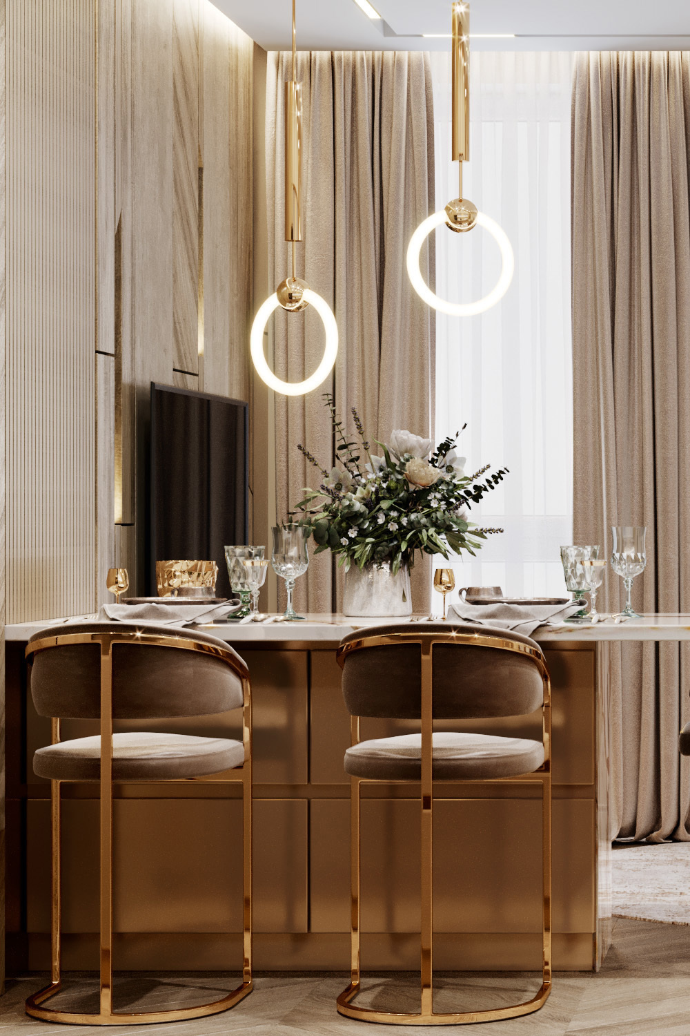 ЖК ХОРОШЕВСКИЙ 47 м². Студия Интерьерного Дизайна Artis Interiors