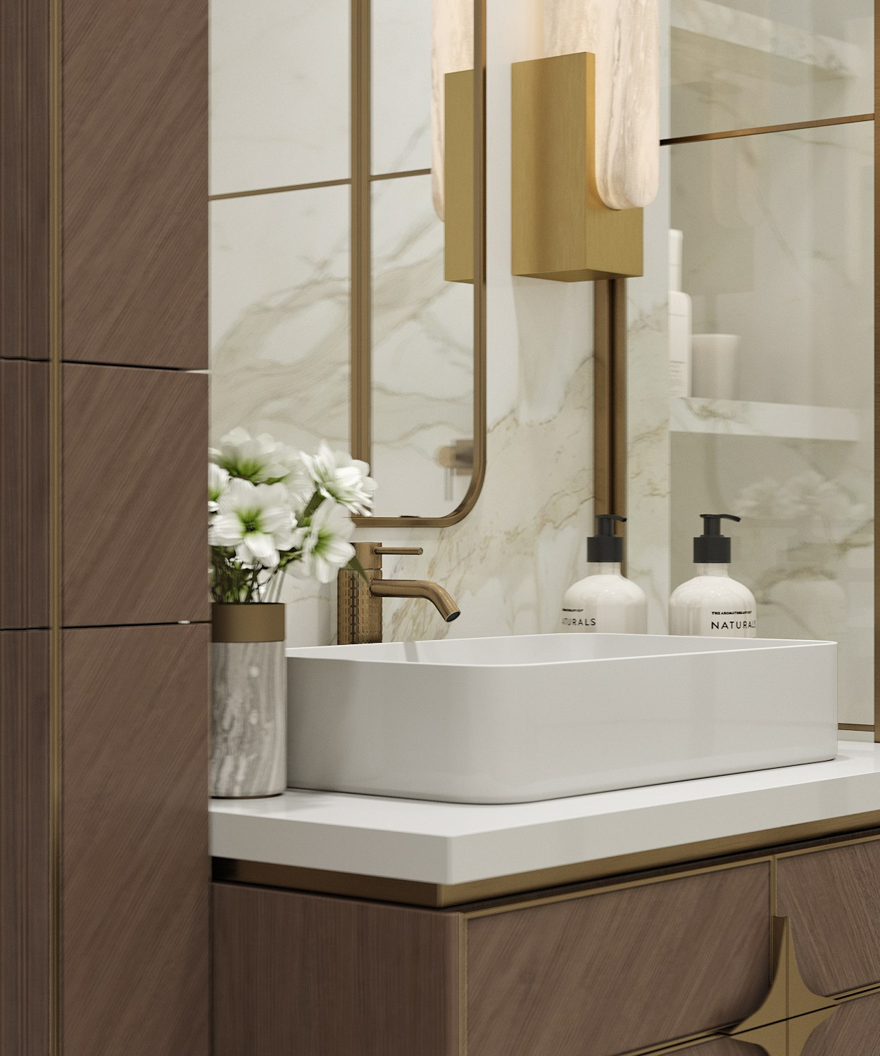 ЖК САДОВЫЕ КВАРТАЛЫ 140 м². Студия Интерьерного Дизайна Artis Interiors