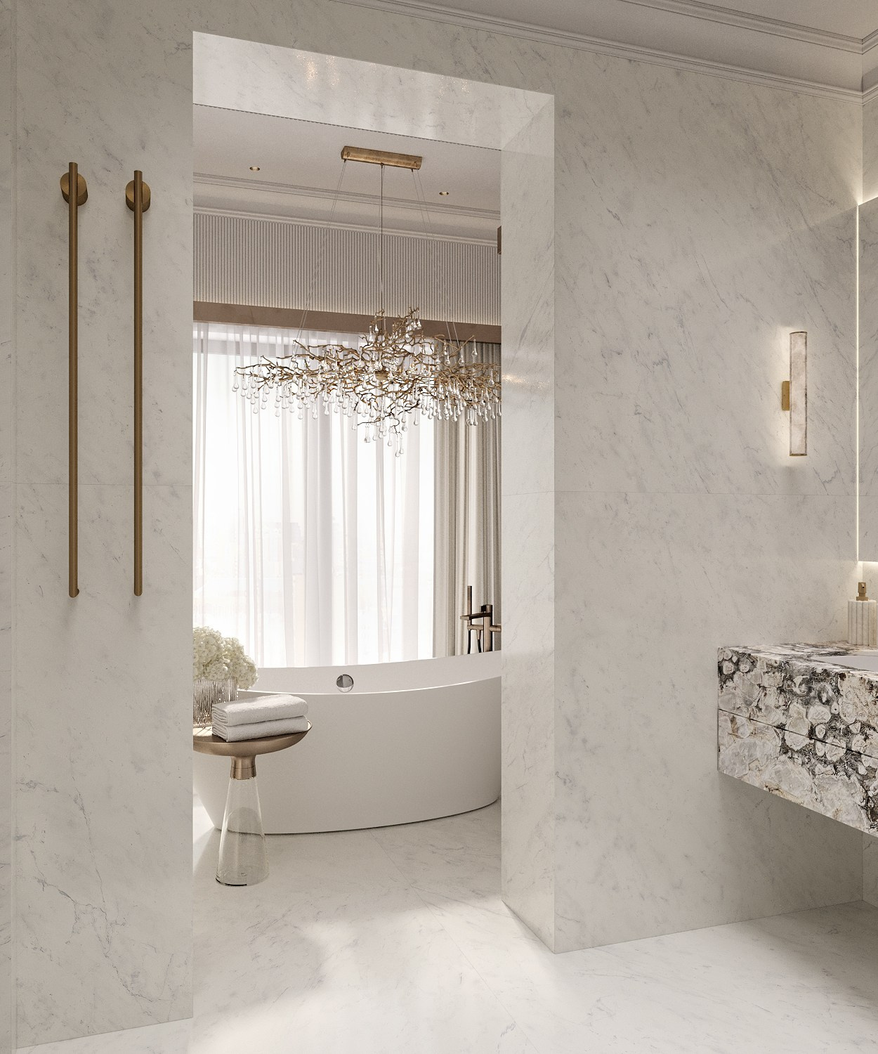 ЖК САДОВЫЕ КВАРТАЛЫ 140 м². Студия Интерьерного Дизайна Artis Interiors