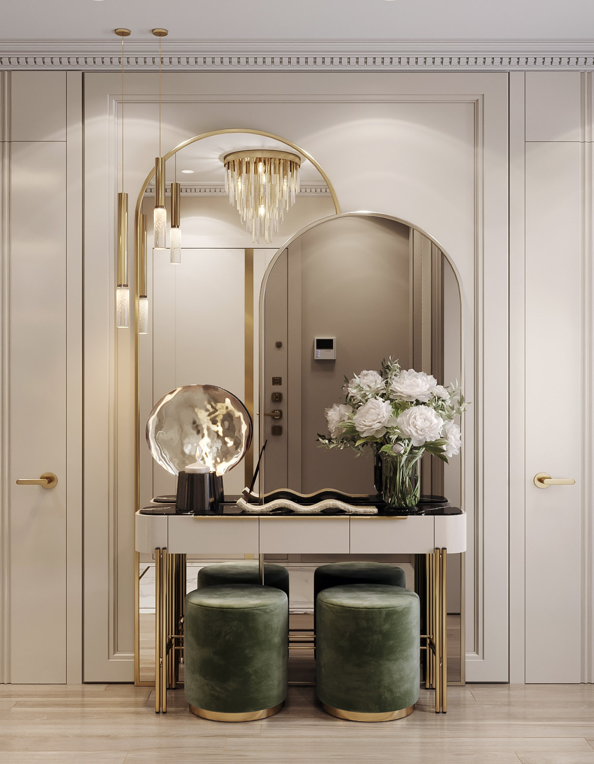 ЖК ЦАРСКАЯ ПЛОЩАДЬ 87 м². Студия Интерьерного Дизайна Artis Interiors