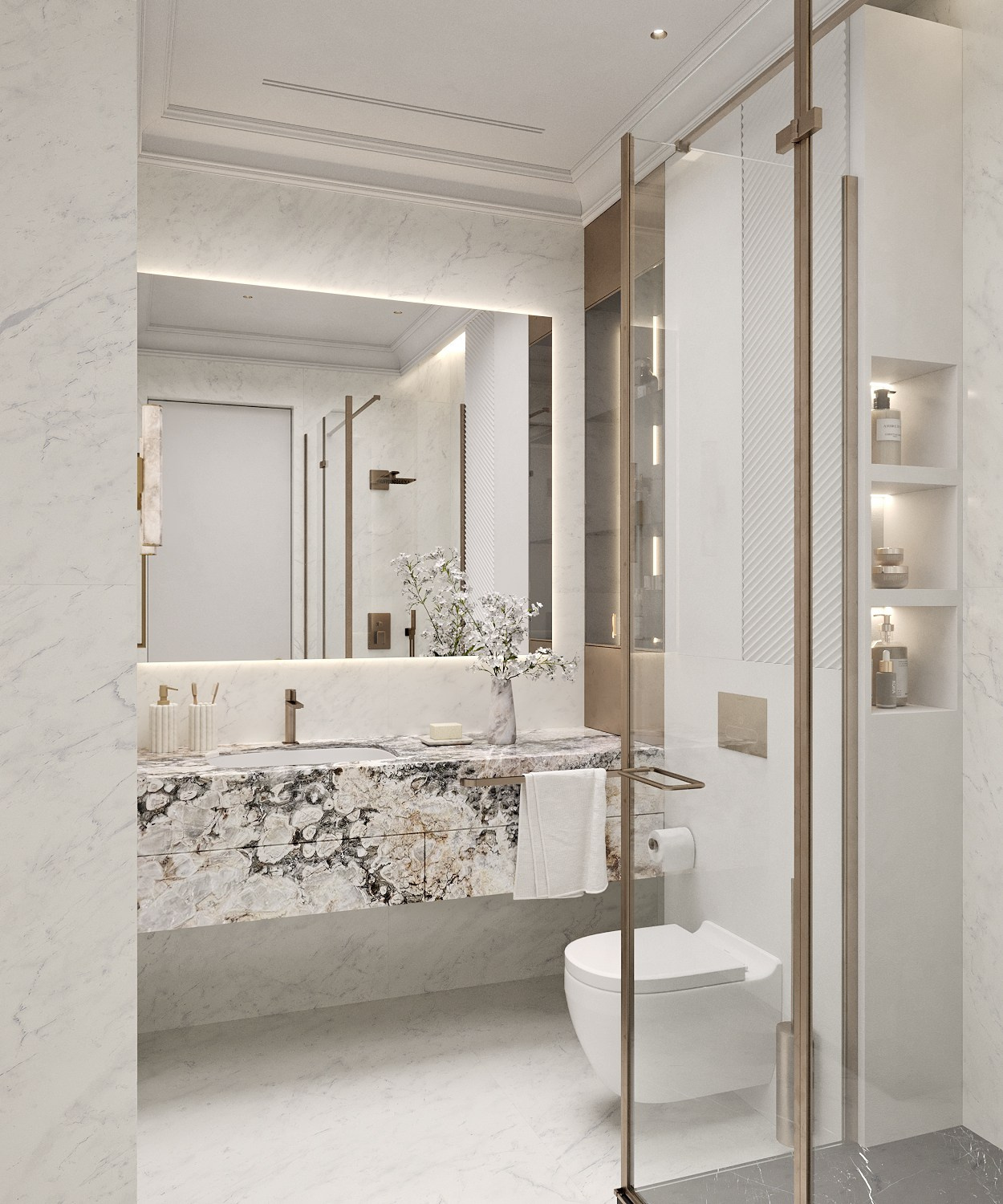 ЖК САДОВЫЕ КВАРТАЛЫ 140 м². Студия Интерьерного Дизайна Artis Interiors