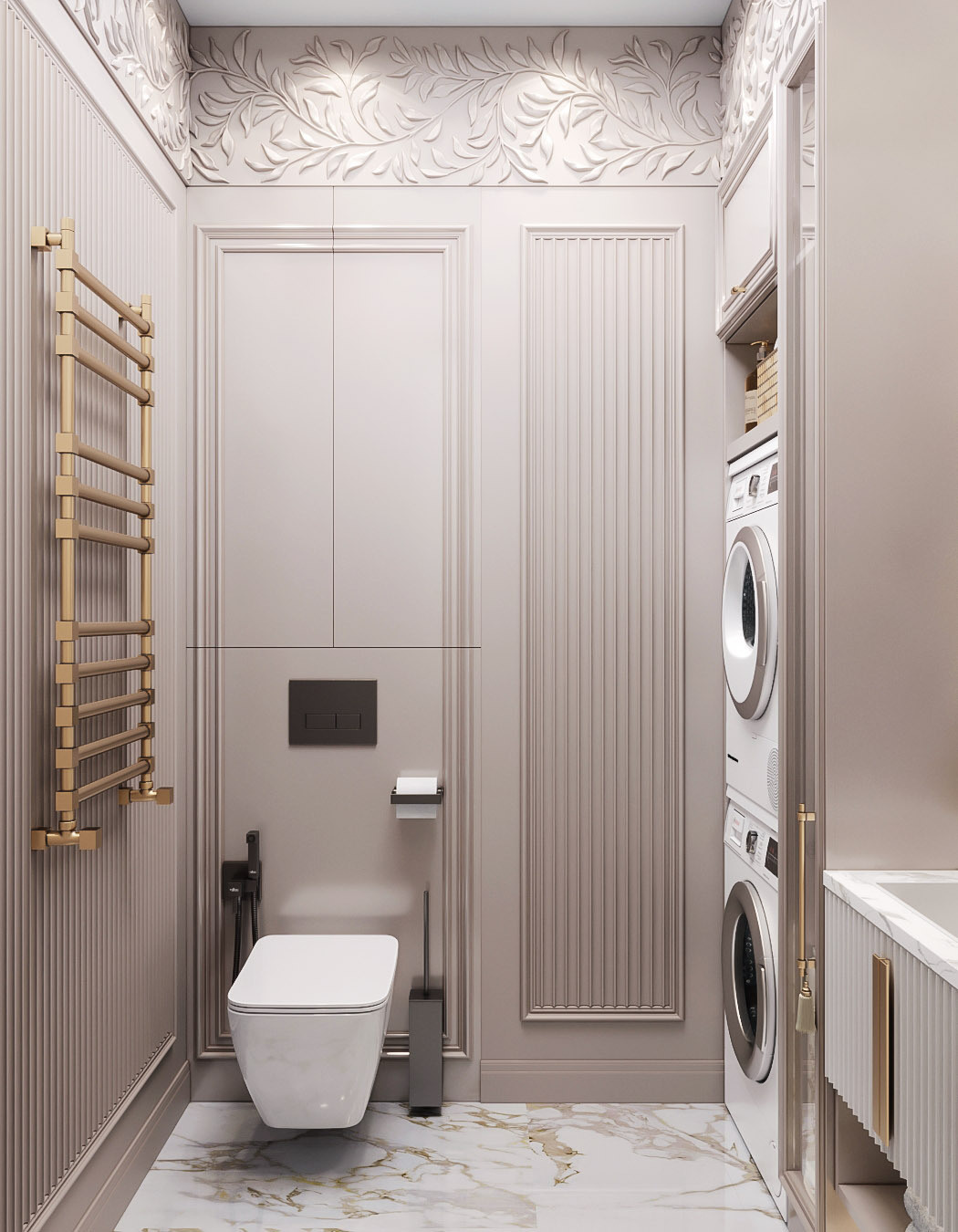 ЖК ЦАРСКАЯ ПЛОЩАДЬ 87 м². Студия Интерьерного Дизайна Artis Interiors