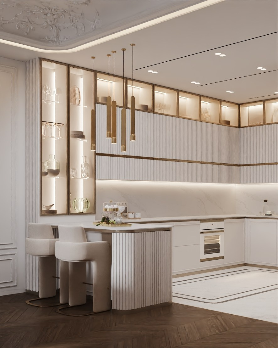 ЖК САДОВЫЕ КВАРТАЛЫ 140 м². Студия Интерьерного Дизайна Artis Interiors