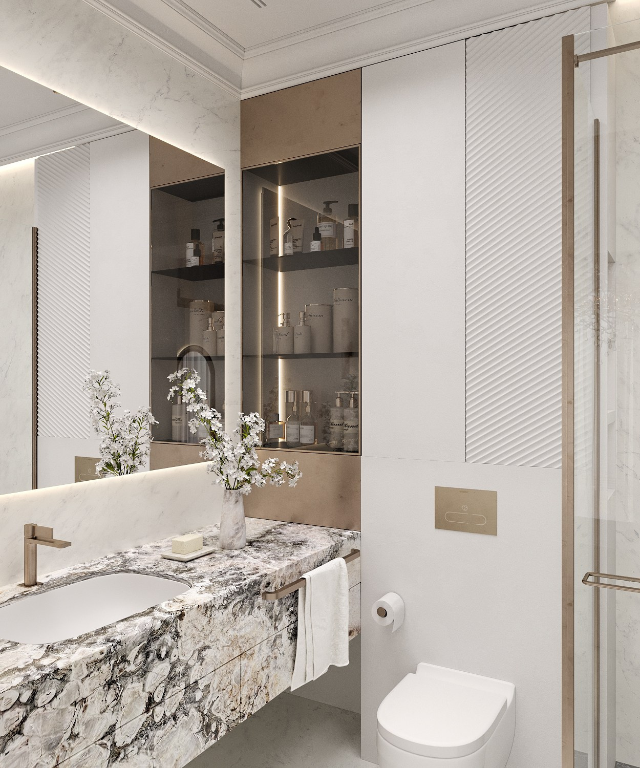 ЖК САДОВЫЕ КВАРТАЛЫ 140 м². Студия Интерьерного Дизайна Artis Interiors