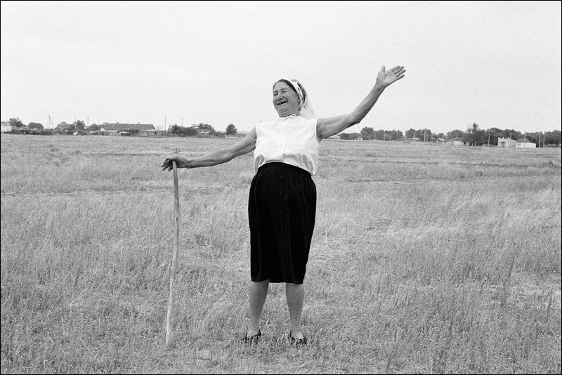 "A Cossack woman", farm of Senshin, village of Oblivskaya district, Rostov-on-Don region, Russia, July 2010