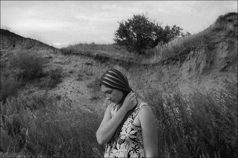 "In the tideway", near farm of Senshin, village of Oblivskaya district, Rostov-on-Don region, Russia, July 2010