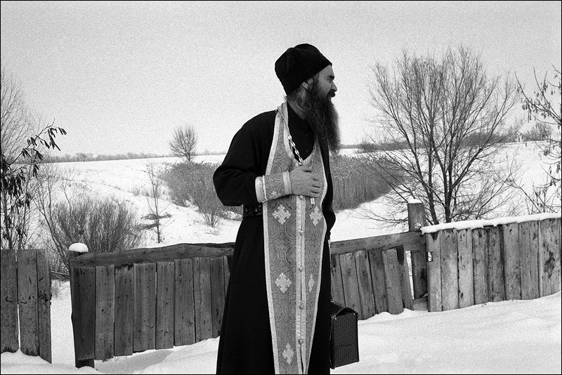 "On the outskirts of the farm Senshin", farm of Senshin, village of Oblivskaya district, Rostov-on-Don region, Russia, February 2012